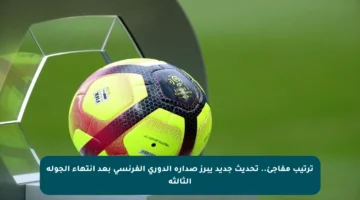 ترتيب مفاجئ.. تحديث جديد يبرز صدارة الدوري الفرنسي بعد انتهاء الجولة الثالثة